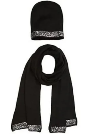 Tommy Hilfiger Tommy Jeans Scarf - Tommy Hilfiger THDW GIFT SET 3 black