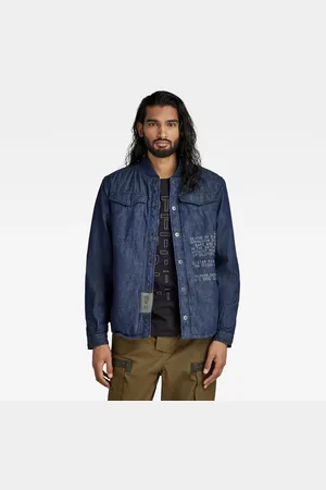 G-Star G-STAR Jacket - Lt wt craser 7 oz denim blue