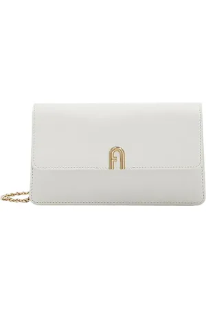 Furla Handbag - DIAMANTE MINI CROSSBODY white