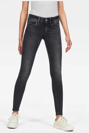 G-Star Jeans - G-STAR Lynn Mid Super Skinny Wmn Dark Grey