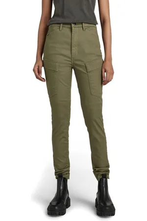 G-Star G-STAR Pants - Kafey Cargo Ultra High Skinny wmn green