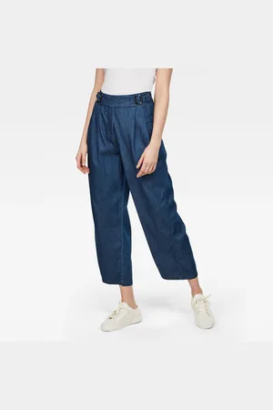 G-Star G-STAR Pants - Bristum pleated wide leg chino wmn blue