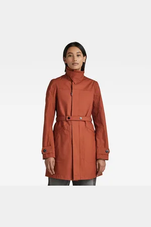 G-Star G-STAR Coat - Slim Minor Trench brown
