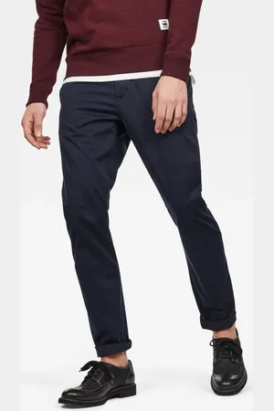 G-Star Trousers - G-STAR Vetar slim chino dark blue