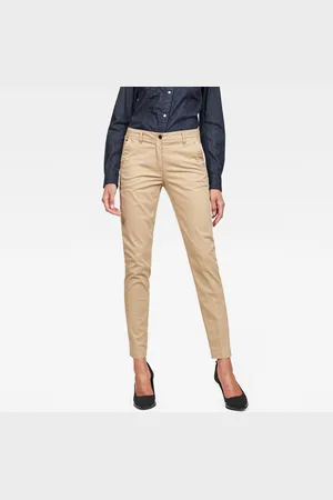 G-Star G-STAR Pants - Bronson mid skinny chino wmn beige