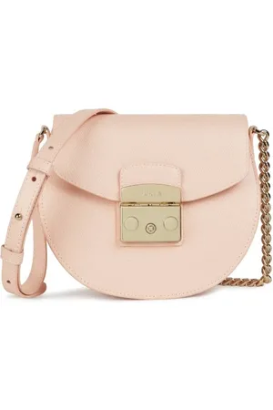 Furla Handbag - METROPOLIS MINI CROSSBODY ROUND - ARES pink