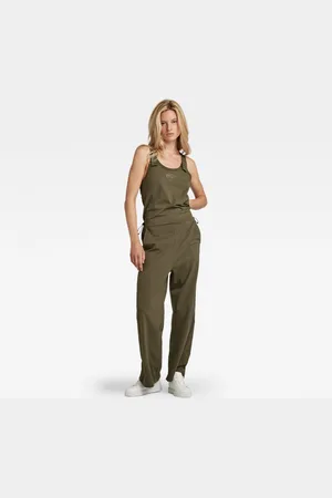 G-Star G-STAR Jumpsuit - Adjustable tank jumpsuit green
