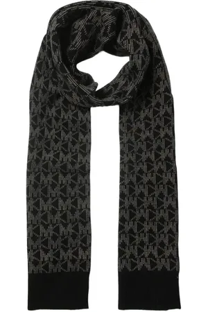 Michael Kors Scarf - B0LD MK DOT SCARF black