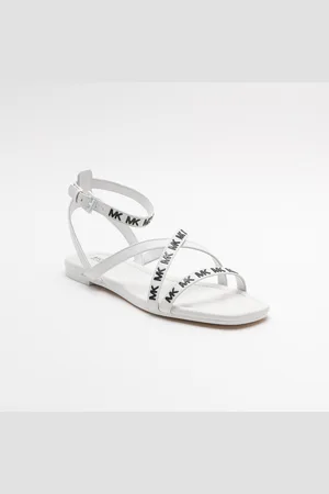 Michael Kors Sandals - TASHA FLAT SANDAL white
