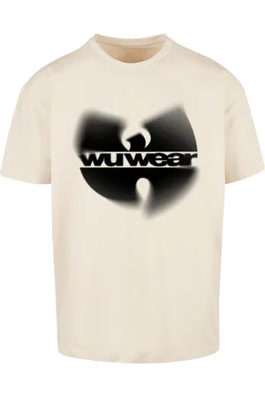Wu Wear Pánské tričko Faded Logo pískové