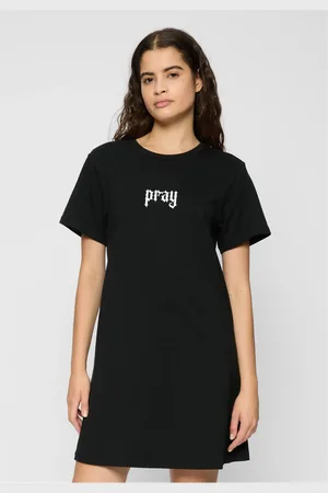 Mister Tee Dámské šaty Pray černé