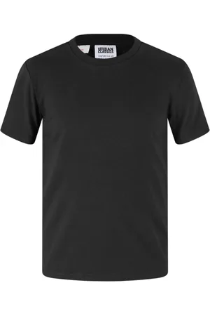 Urban classics Dívčí strečové tričko Jersey černé