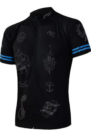 Sensor Pánský dres Cyklo Tattoo Black