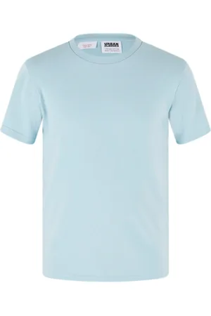 Urban classics Dívčí strečové tričko Jersey oceánově modré