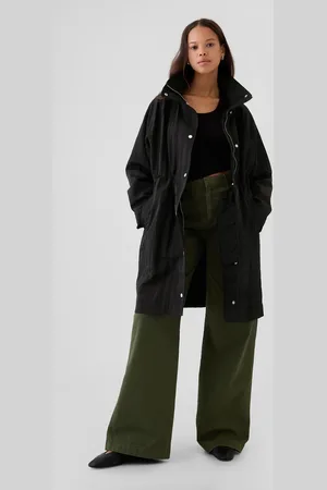 GAP Nylonová oversize parka - Dámské