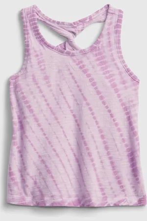 GAP Dětský top twist back tank - Holky