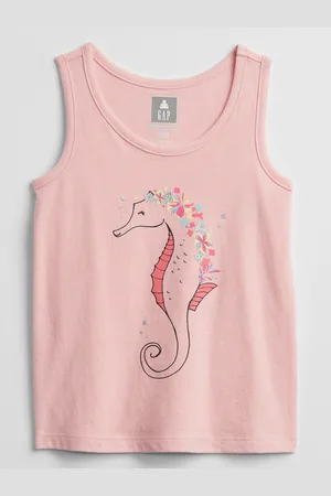 GAP Dětské tílko graphic tank top - Holky