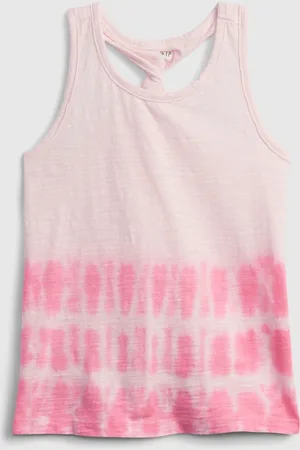 GAP Dětský top twist back tank - Holky