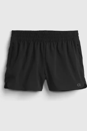 GAP Dětské kraťasy fit teen recycled high-rise fit tech running sh - Holky
