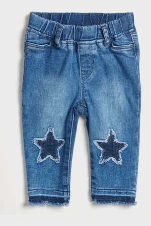 GAP Dětské džíny jegging knee - Holky