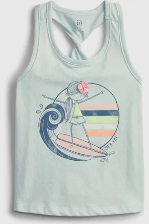 GAP Dětské tílko bea twist tank - Holky