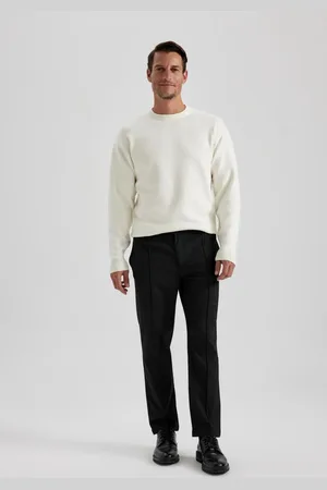 DeFacto Pants Regular Fit Pocket Straight Leg