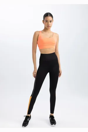 DeFacto Fit Waist Wrapping Heavy Fabric Athlete Tights