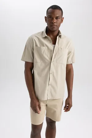 DeFacto Relax Fit Cotton Short Sleeve Shirt B0833ax23hs
