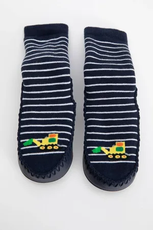DeFacto Baby Boy Cotton Home Socks