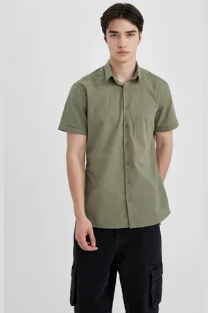 DeFacto Slim Fit Short Sleeve Shirt