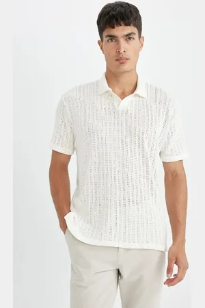 DeFacto Regular Fit Short Sleeve Knitted Polo Shirt