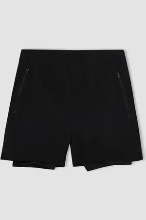 DeFacto Fit Slim Fit Slim Fit Sports Tights Woven Shorts