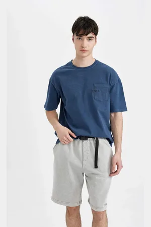 DeFacto Boxy Fit Crew Neck Printed Short Sleeve T-Shirt