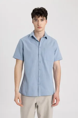 DeFacto Slim Fit Short Sleeve Shirt