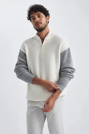 DeFacto Relax Fit Turtleneck Sweater