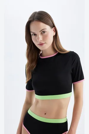 DeFacto Fall In Love Regular Fit Surf Bikini Top