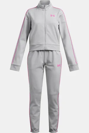 Under Armour Dívčí souprava UA Icon Knit Crop Tracksuit - Holky