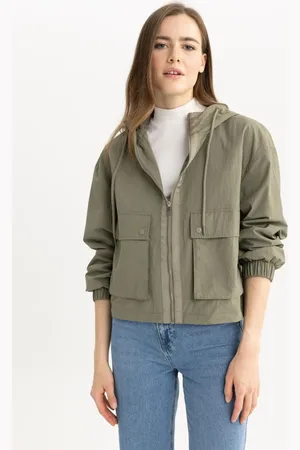 DeFacto Waterproof Relax Fit Hooded Coat