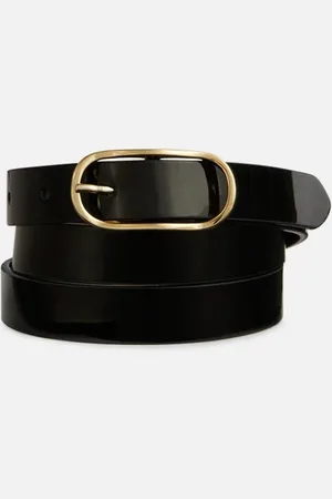 Geox Černý dámský pásek Belt - Dámské