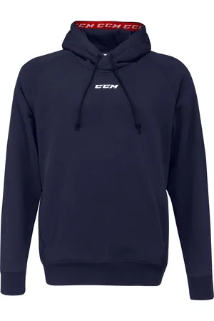 CCM Pánská mikina Team Fleece Pullover Hoodie Navy