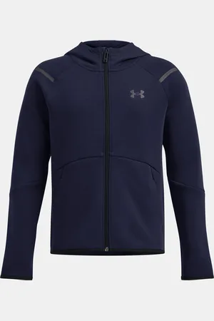 Under Armour Chlapecká mikina UA B Unstoppable Flc FZ - Kluci