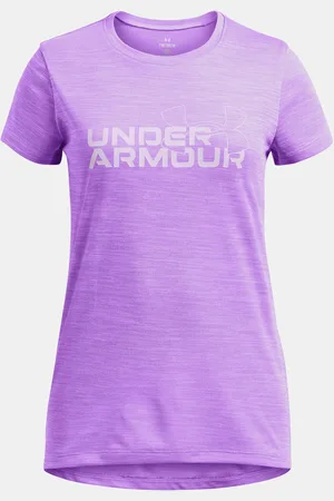 Under Armour Dívčí tričko UA G TECH TWIST WDMK LOGO SS - Holky
