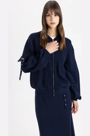 DeFacto College Collar Bomber Cardigan