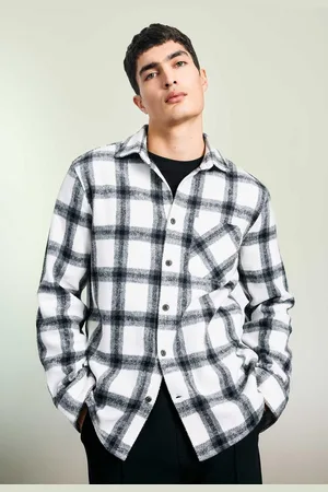 DeFacto Regular Fit Plaid Lumberjack Pocket Detail Long Sleeve Shirt