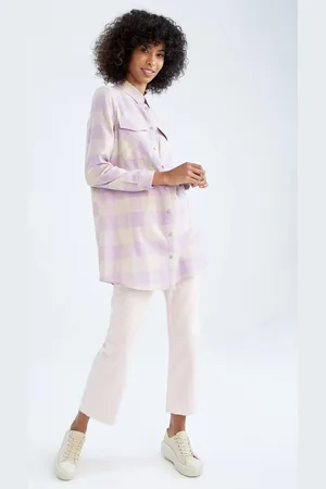 DeFacto Straight Fit Gabardine 100% Cotton Trousers