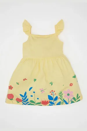 DeFacto Baby Girl Floral Sleeveless Dress