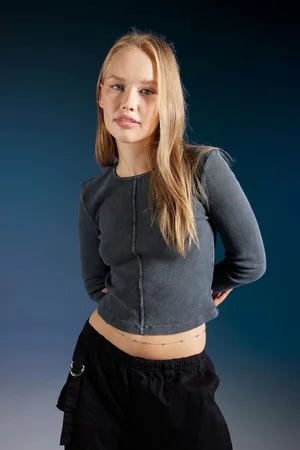 DeFacto Cool Fitted Ribbed Camisole Long Sleeve T-Shirt