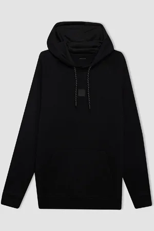 DeFacto Fit Standard Fit Pocket Hooded Sports Sweatshirt