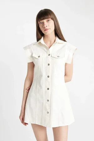 DeFacto Fashion Fit Jean Mini Dress