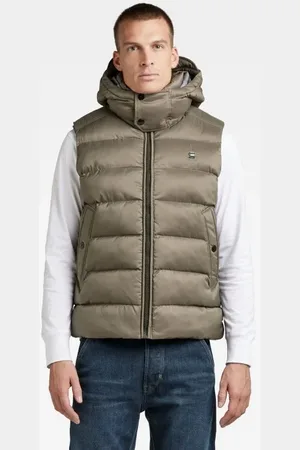 G-Star G-STAR Vest - G- Whistler Pdd Hdd Vest Green